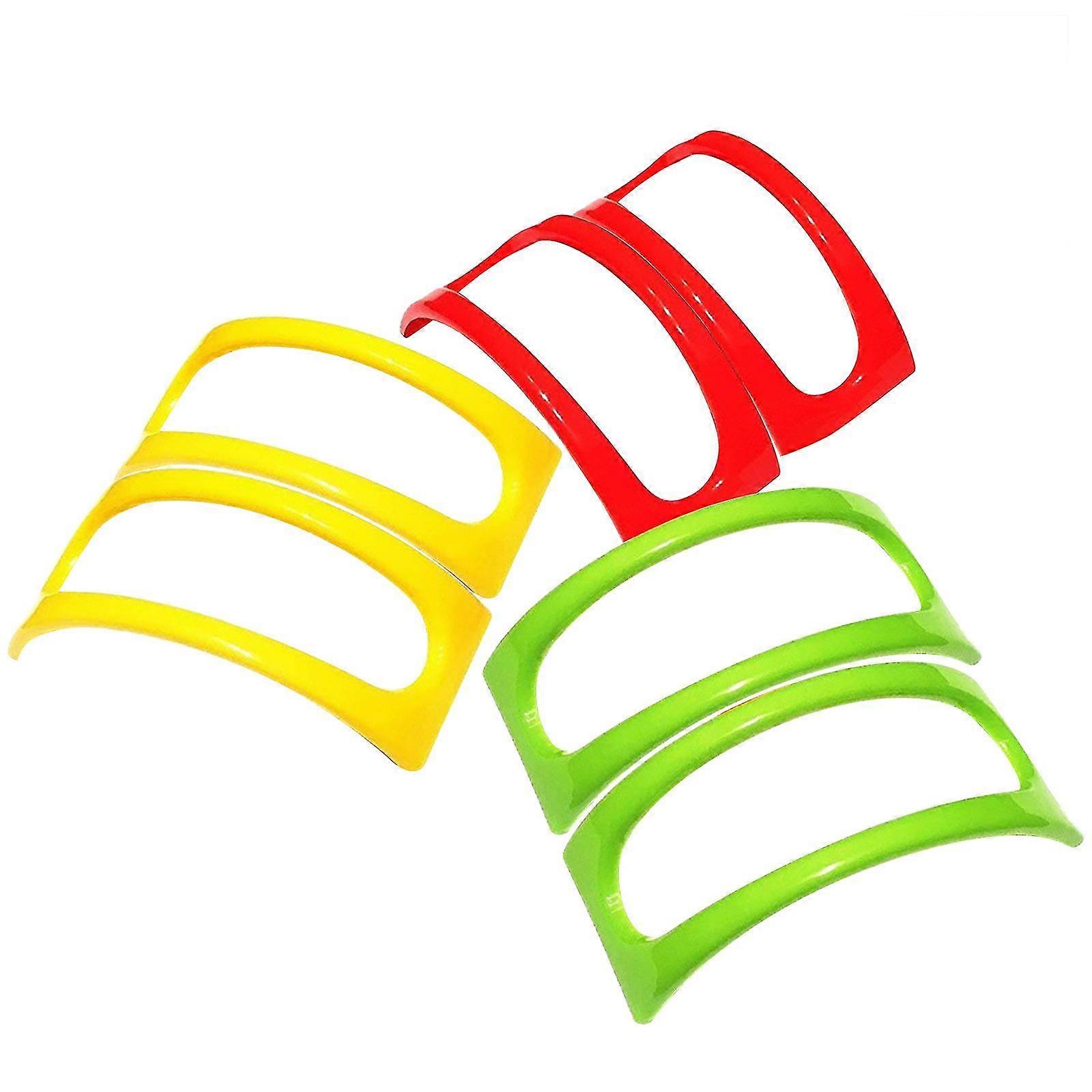 6 Pcs Taco Holder Stands, plástico Taco Shell Holders Rack