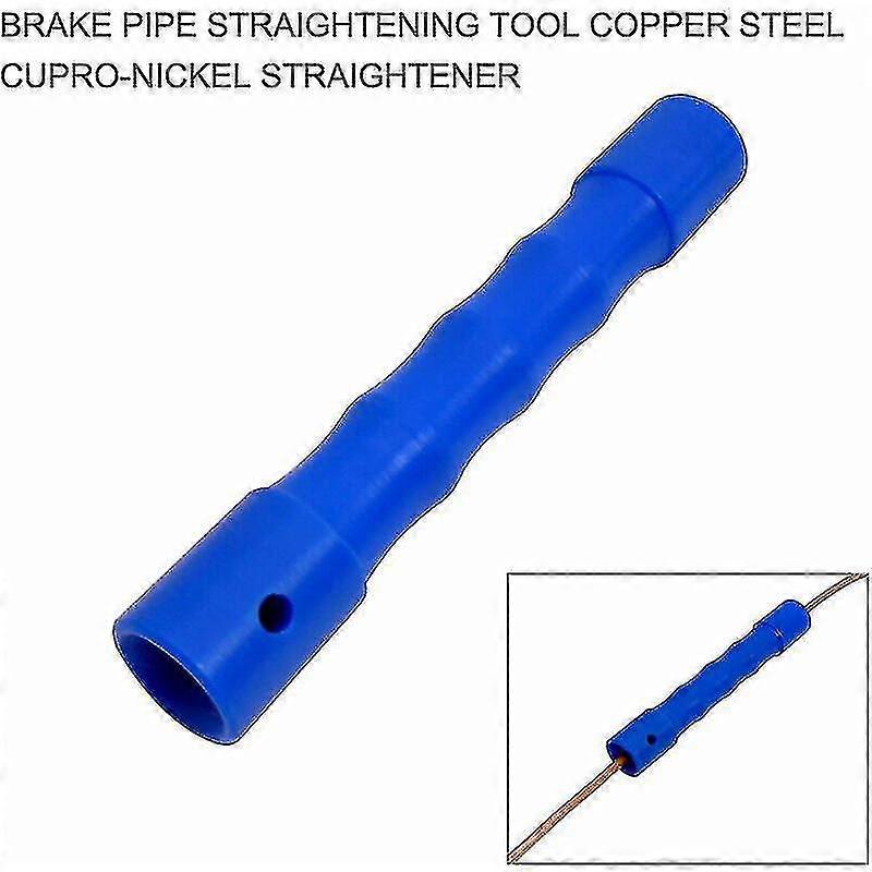 Tools Brake Hose Straightening Tool Copper Steel Cupro-nickel Straightener - Blue
