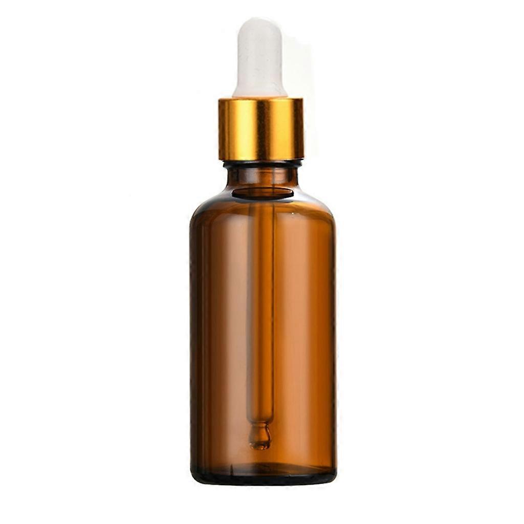 1PC Amber Glass Bottles Empty Leakproof Essential Oils Bottles for Travel