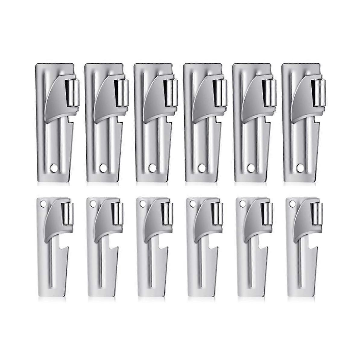P-38 and P-51 Can Openers Stainless Steel Camping Can Opener Portable Can Opener for Kitchen Travel