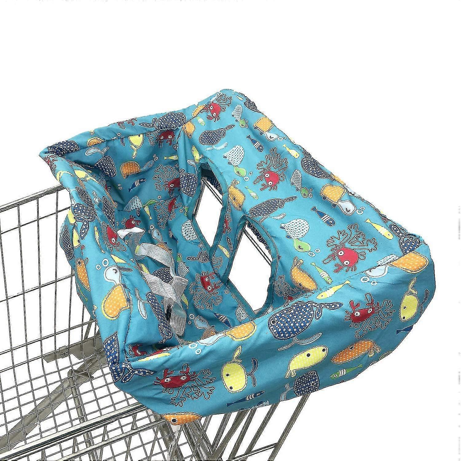 Portable Shopping Cart Cover High Chair And Grocery Cart Covers