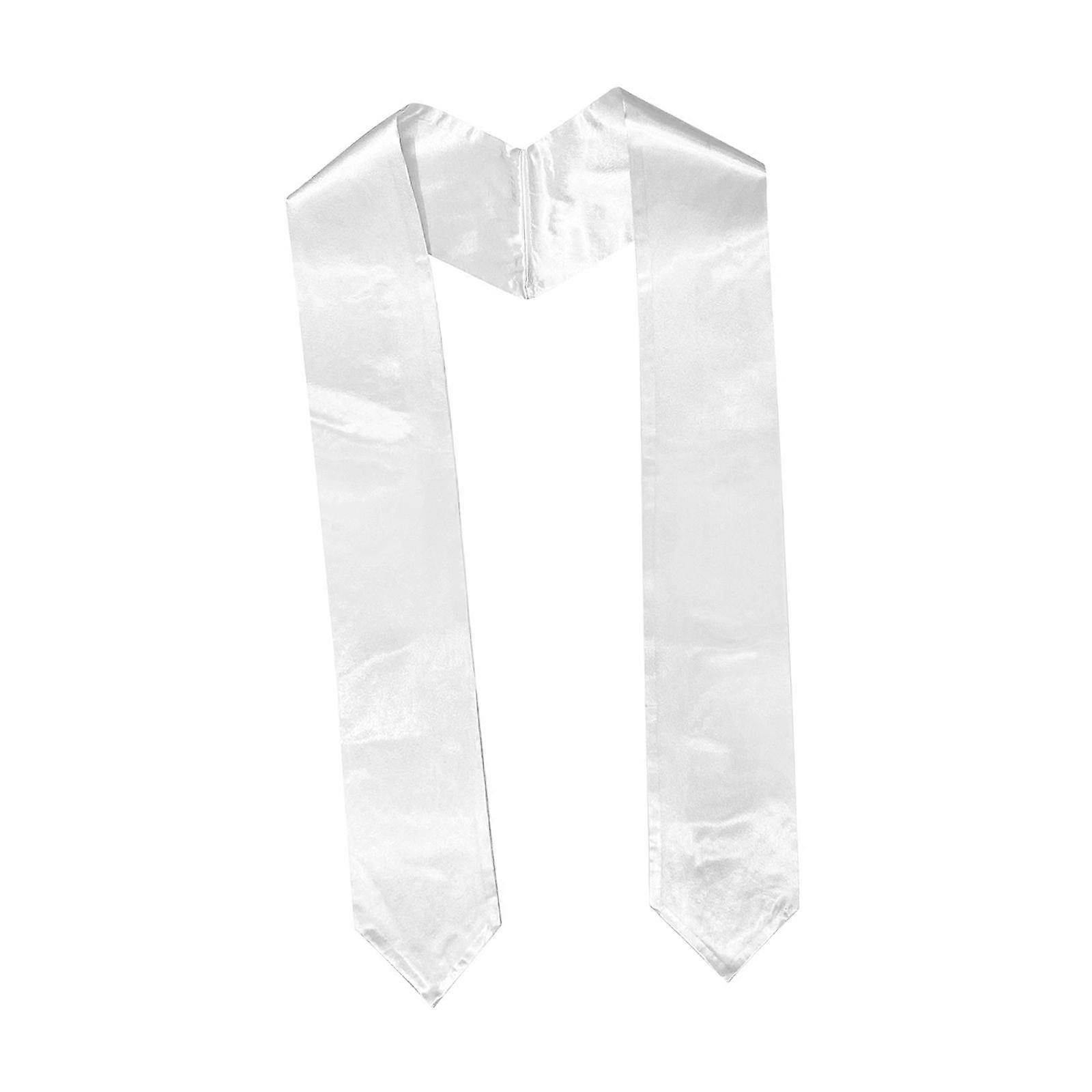 Faixa de Formatura para Formatura Acadêmico de Formatura para Formatura do Clube Ensino Médio Branco