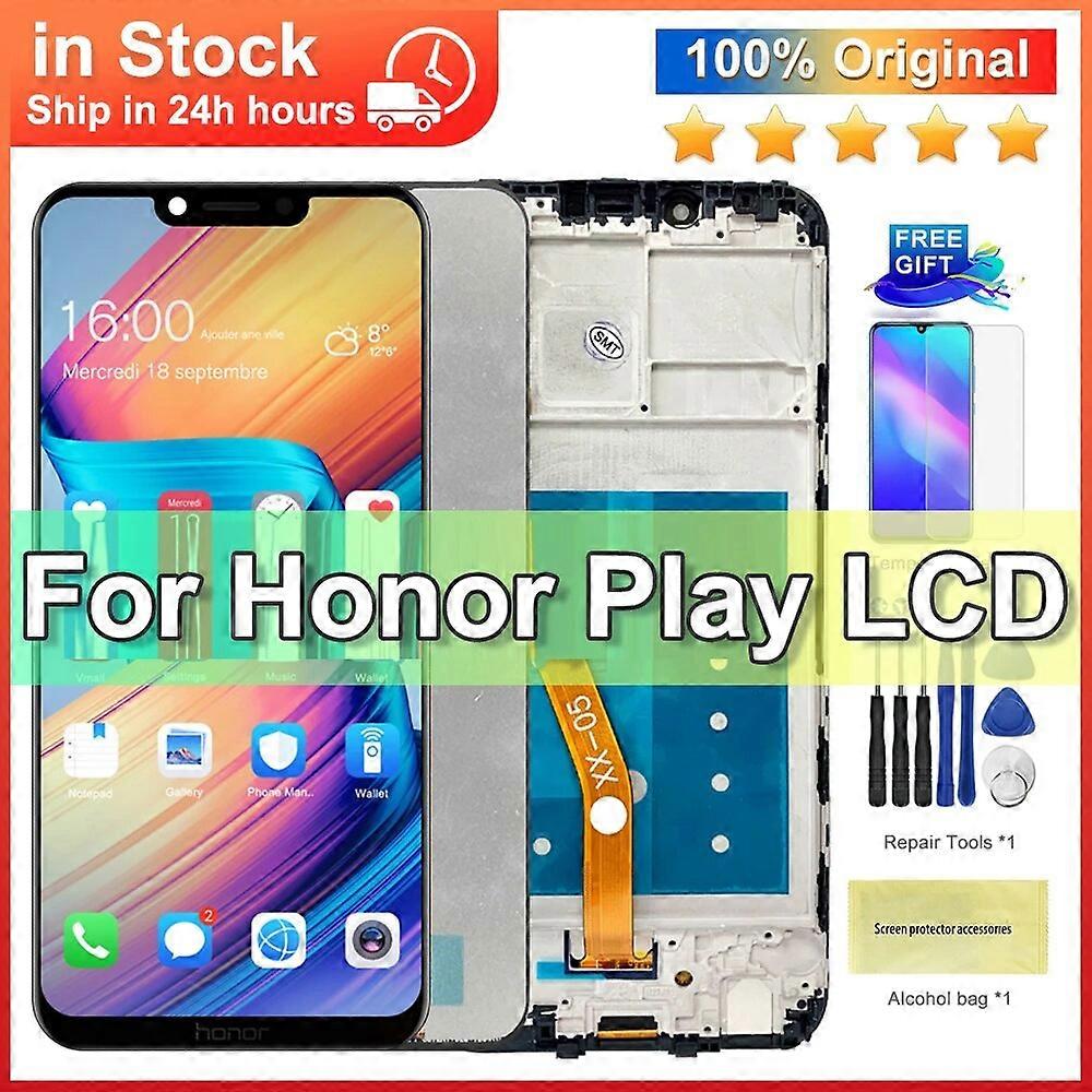 6.3" 10 Touch For Honor Play LCD Display Screen Touch Digitizer met Frame For honor play COR-L29 COR-AL00 Scherm