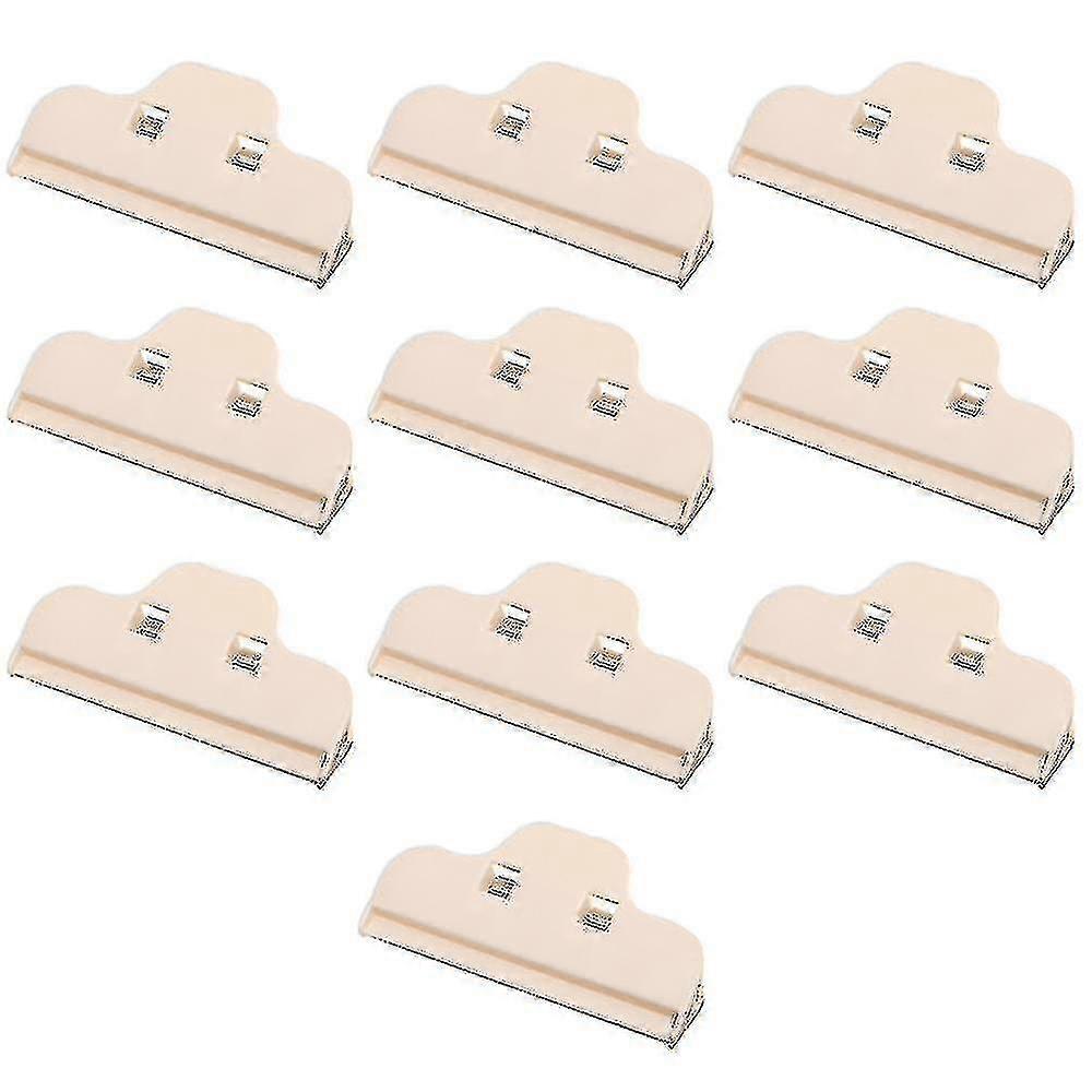 10 قطع مقاطع الطعام - مقاطع كيس كبيرة لتخزين الطعام مع قبضة ختم محكمة الهواء