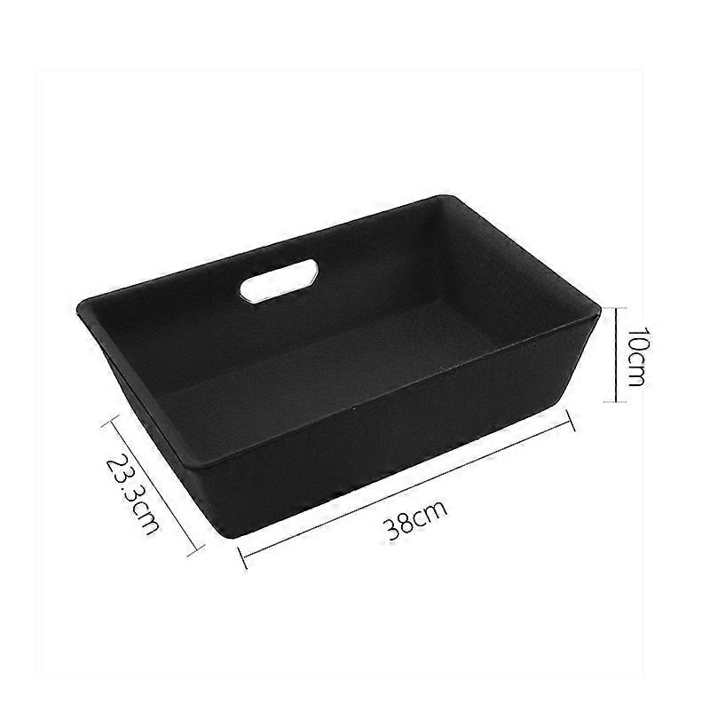 For Tesla Model Y Under Seat Storage Box Car Garbage Bin Push-Pull Organizer Case Drawer Holder For Tesla Model Y Accessories