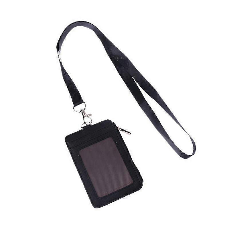بطاقات شارة الهوية الجلدية حامل Lanyard
