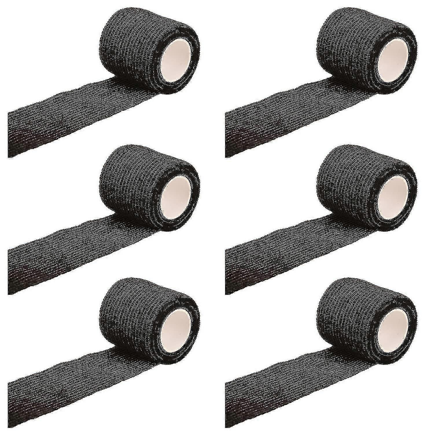 6 rouleaux tatouage poignée bande tatouage poignée aiguille enveloppette ruban tatouage poignée couverture ruban adhésif tatouage bande bande bandage