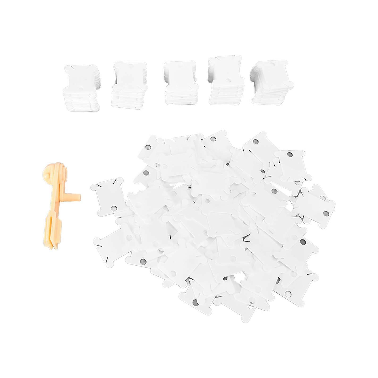 360Pcs Plastic Floss Bobbin Sorting Storage Function Anti Rust Practical DIY Sewing Thread Storage for Sewing