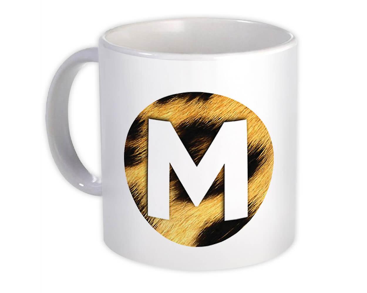 Gift Mug: Monogram Letter M Animals
