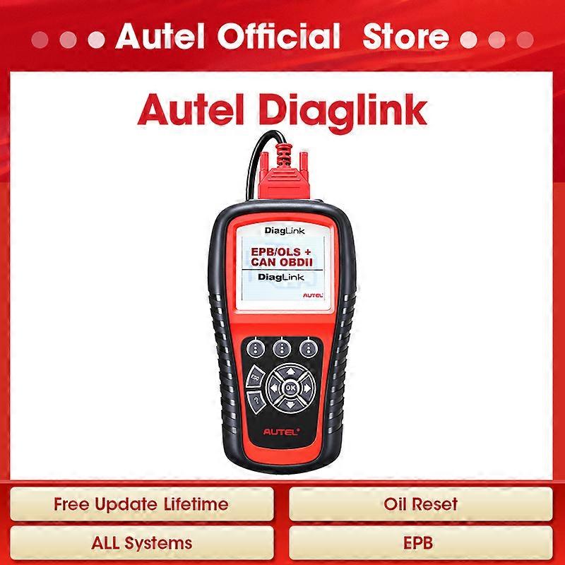 Autel DiagLink Full System OBD2 Scanner Car Diagnostic Tool OBD 2 EOBD Code Reader Engine ABS Airbag Transmission PK MD802 MD805