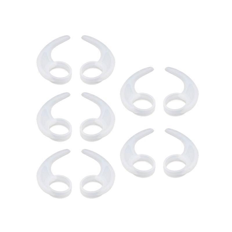 Silicone Earbud Hooks Ear Loop Clips Flexible Ear Piece Clamp Replacement