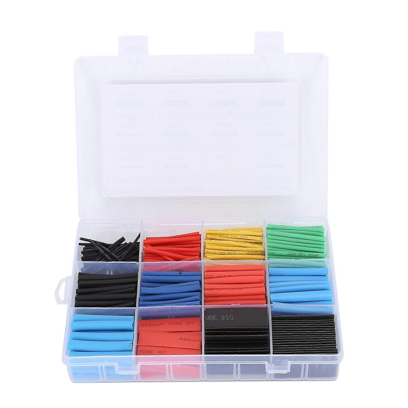 Heat Shrink Tubes Set 560 Pcs Insulated Flame Retardant Wire Shrink Wrap
