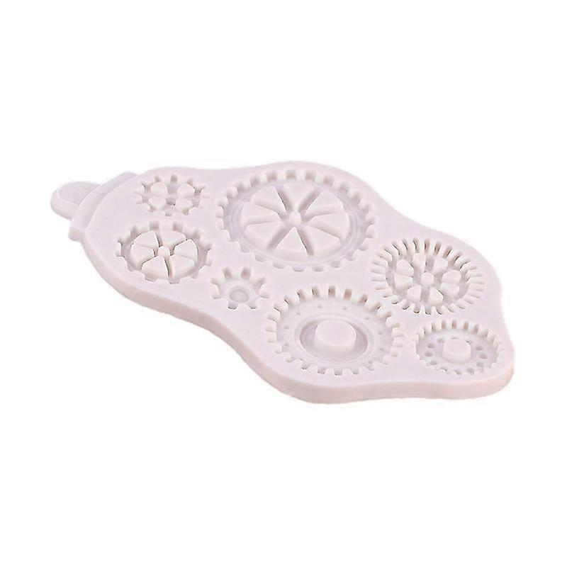 Candy Moulds Gears Shaped Baking Tools Non-stick Silicone Material for Baking