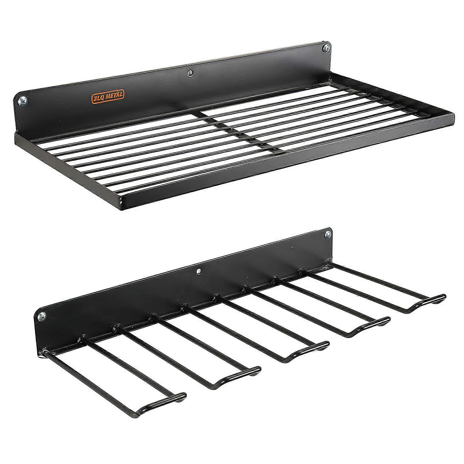Drill Storage Rack Shelf Power Tool Holder Organizer for Workshop Shed Pegboard