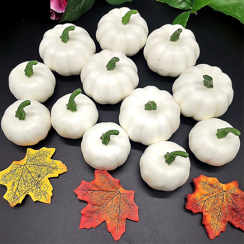 6pcs/set Halloween Artificial Pumpkin Carnivals Party Prop Decor