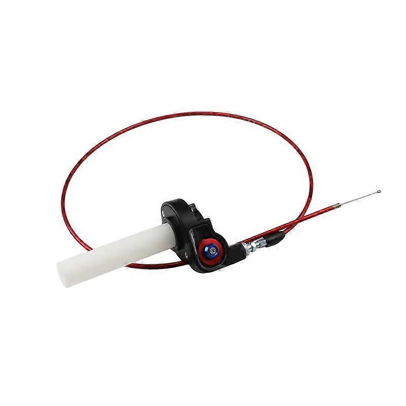 Motorcycle Accelerator Throttle Handle Grips Parts Universal 1200mm Cable 22mm 7/8'' Dirt Pit Bike Motocross Enduro Accessories Motorcycle Elbow & Wri