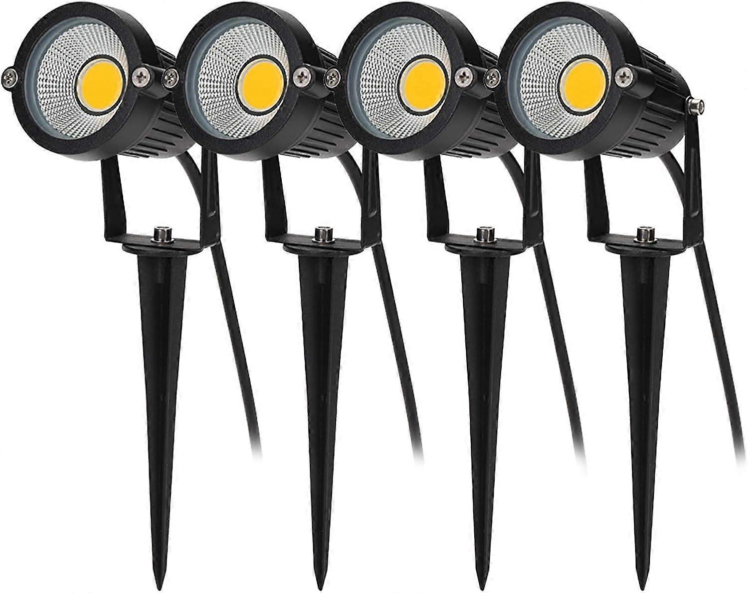 4 Pieces Outdoor LED Spotlights