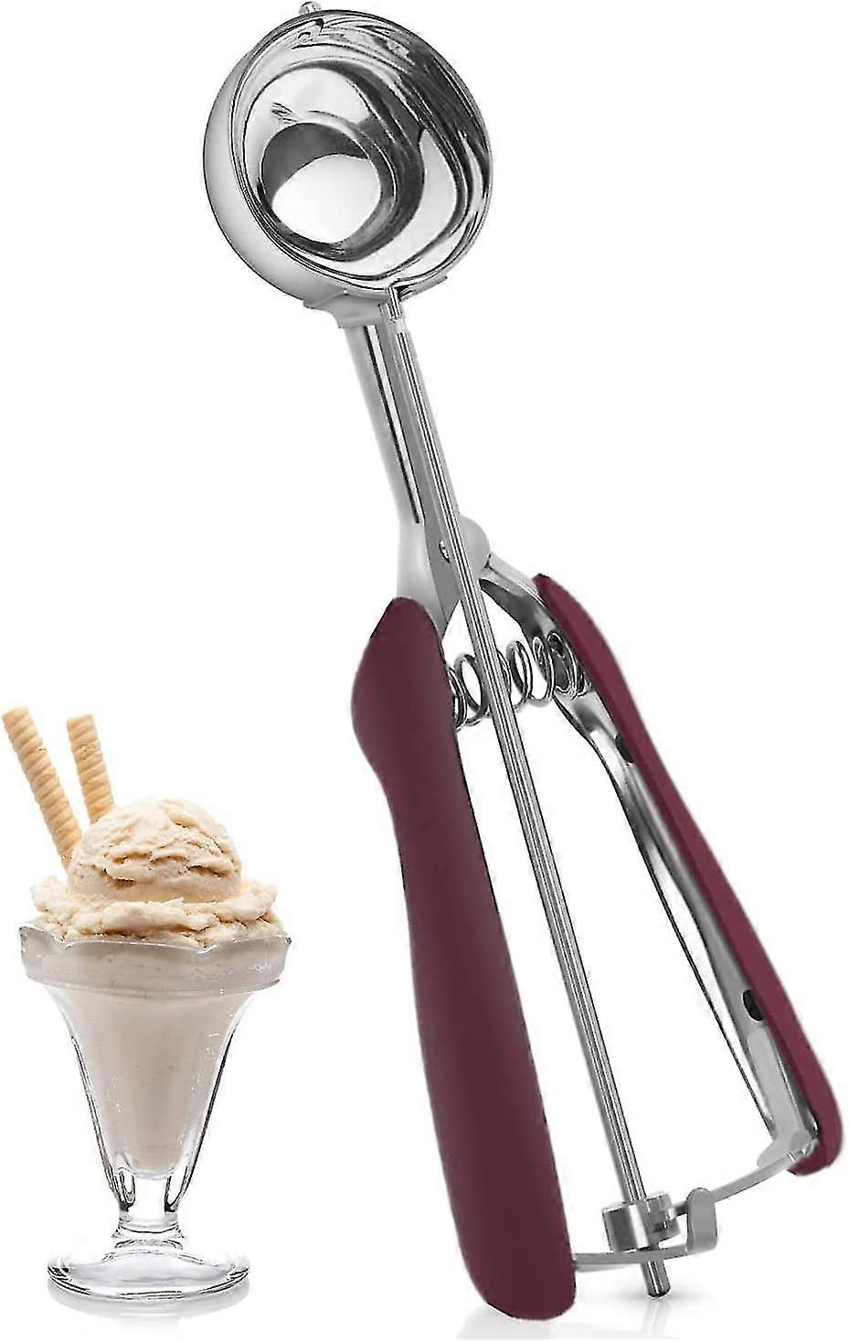 Ice Cream Scoop 304 Stainless Steel For Ice Cream, Melon, Meatballs, Cake, Cookie Dough, Rice, Ice Cream Scoop 5cm