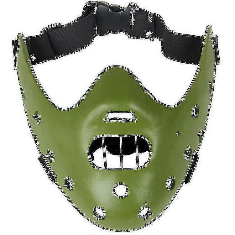 Hannibal Masks Horror Hannibal Scary Resin Lecter The Silence Of The Lambs Masquerade Cosplay Party Halloween Mask 3 Colorsselected Products