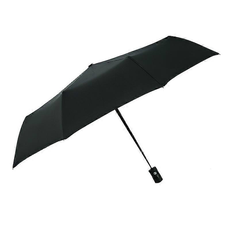 Octagonal automatic travel umbrella, black, 28 x 98 cm