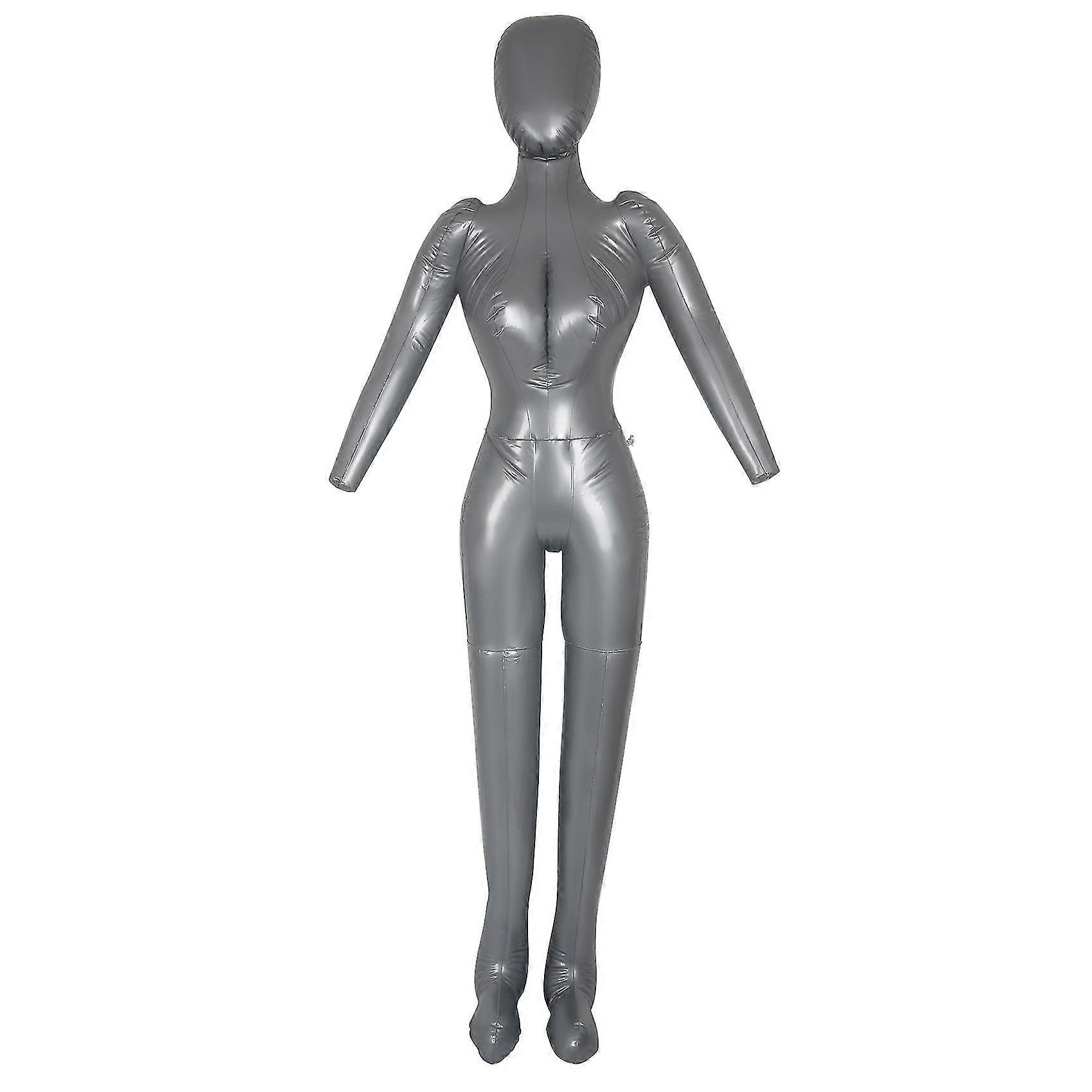 EA Inflatable Full Body Female Model With Arm Ladies Mannequin Window Display Props