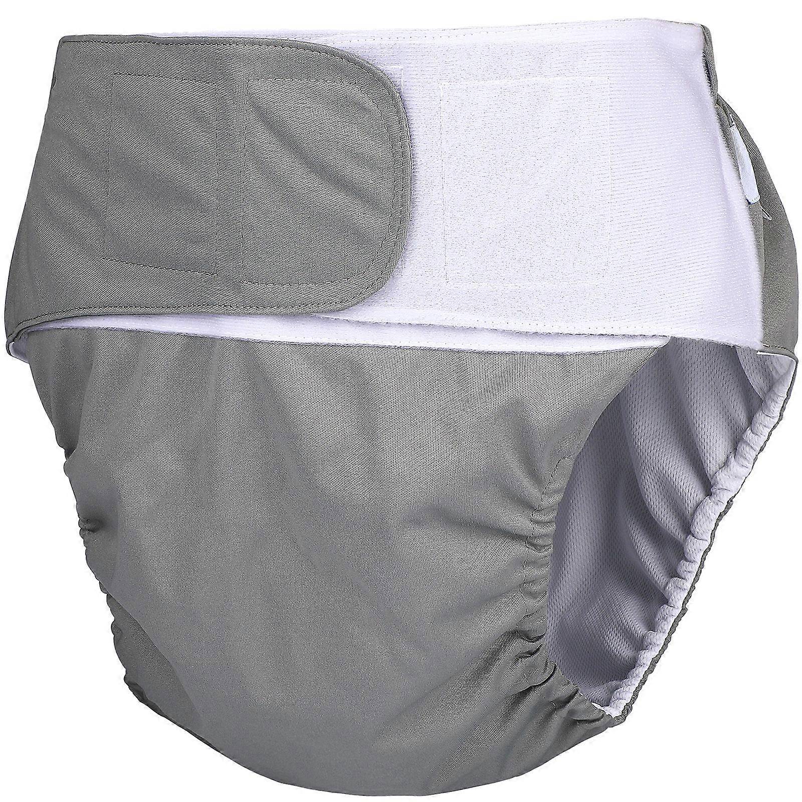 Adult Cloth Diaper Reusable Washable Elderly Incontinence Care