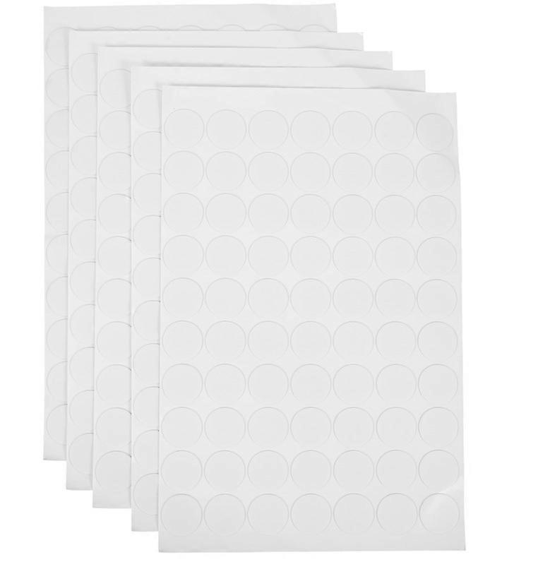 300Pcs Double-Sided Adhesive Dots Transparent Round No Marks Waterproof Dot Stickers for Decoration