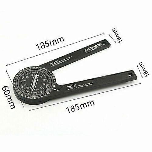 360Aluminum Circular Saw Protractor Measuring Tool for Woodworking