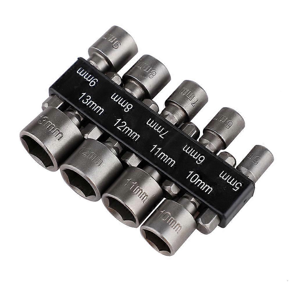 2023 New9pc Hex Screwdriver Set Socket Adapter for DIY Auto Parts Machine Repairing