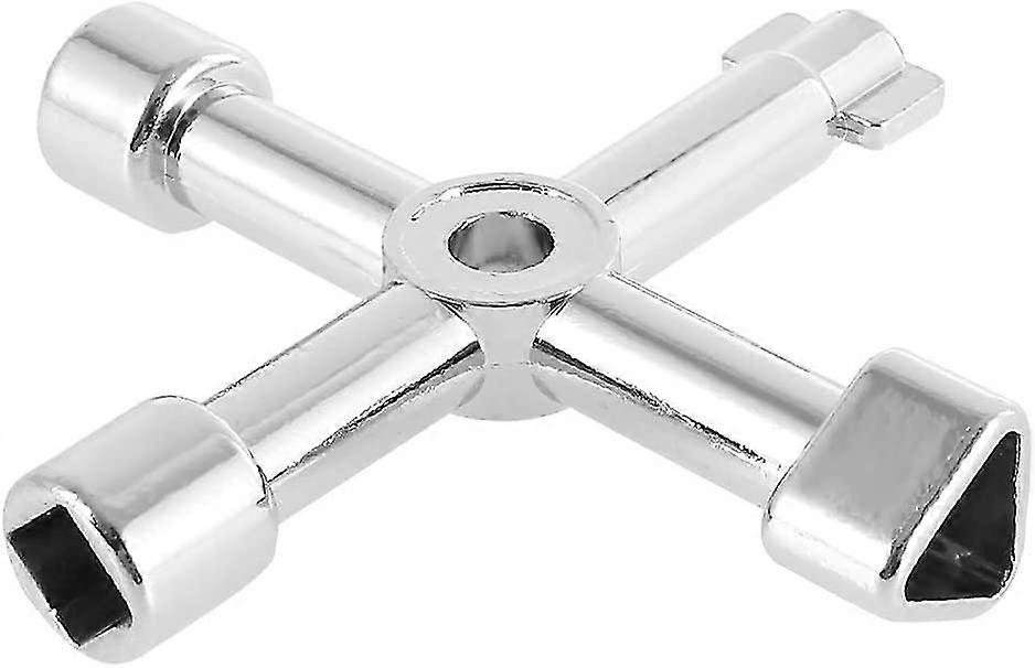 Multifunction Utility Key Cross Triangle Key For Electric Water Gas Box