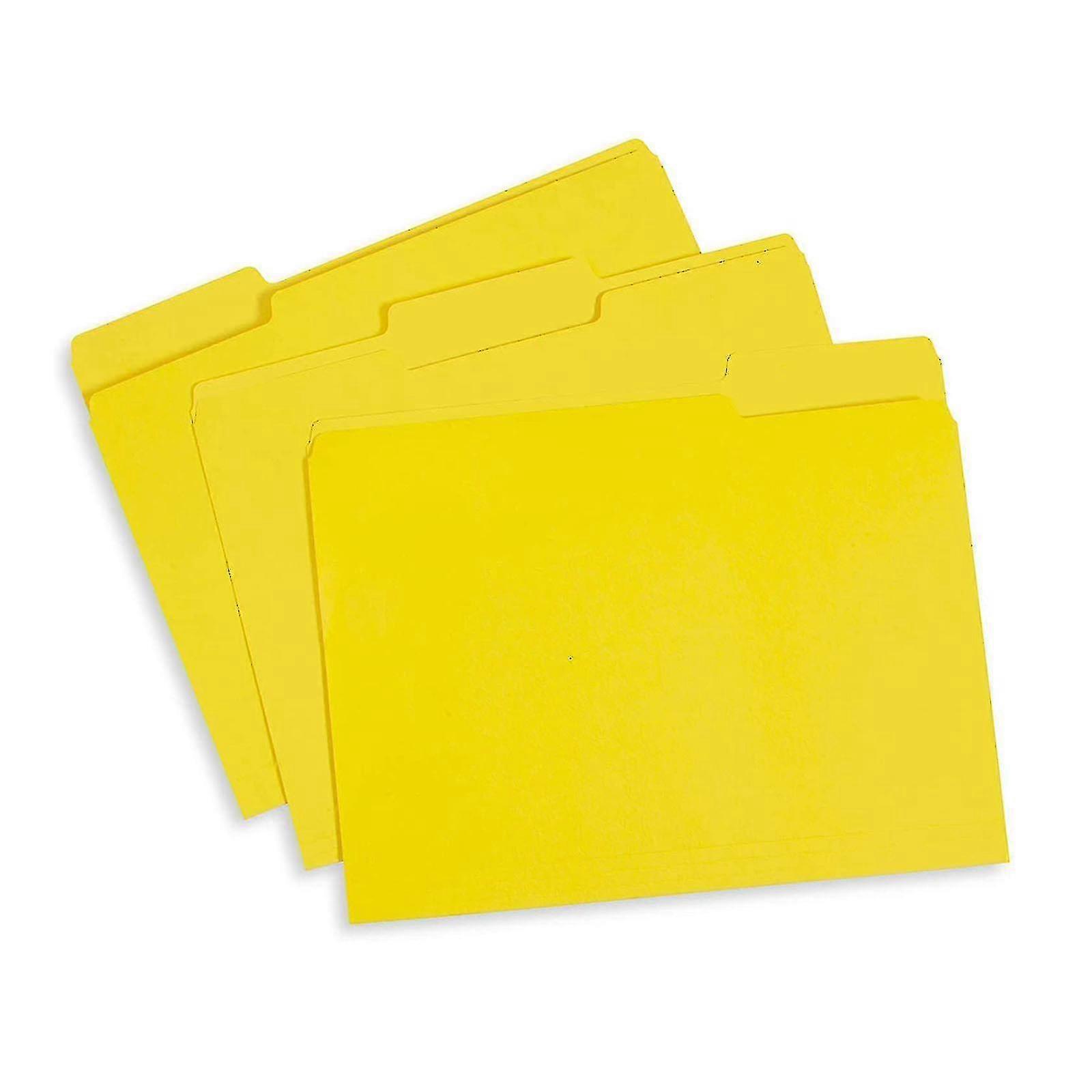 File Folder, 1/3 Cut Tab, Letter Size, Great For Organizing And Easy File Stora