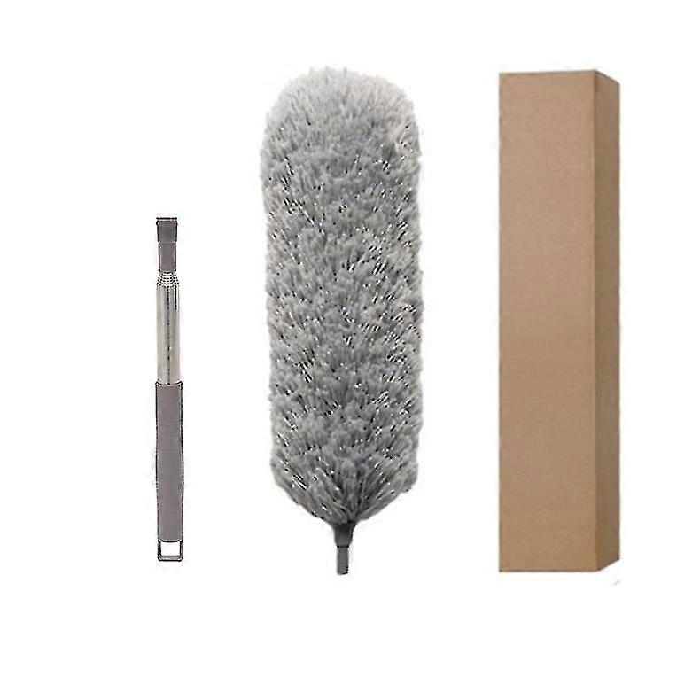 Feather Duster Extendable Duster With Telescopic Pole Bendable  Washable Dusters Clean Ceiling Cobwebs Windows