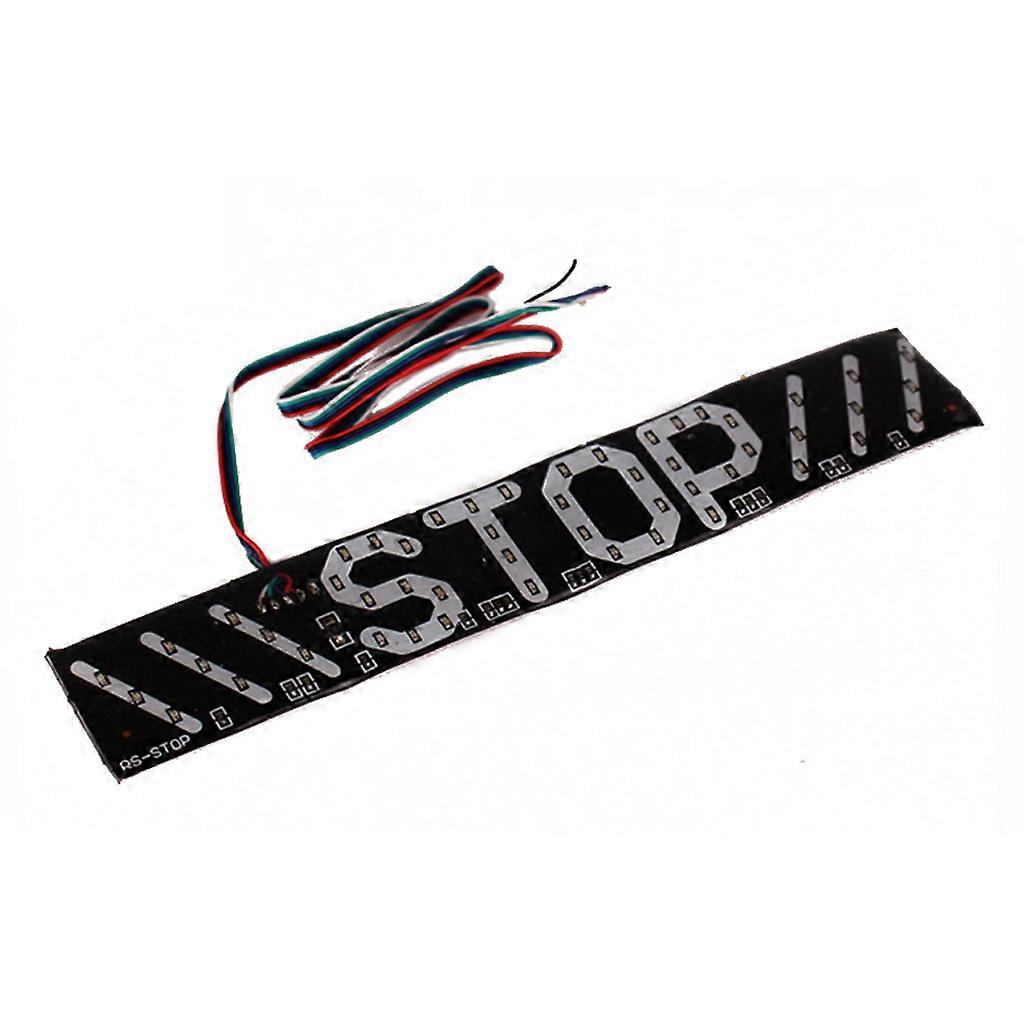 LED Licence Plate Number Light Universal Motorcycle Stop Light Lamp Tail Light