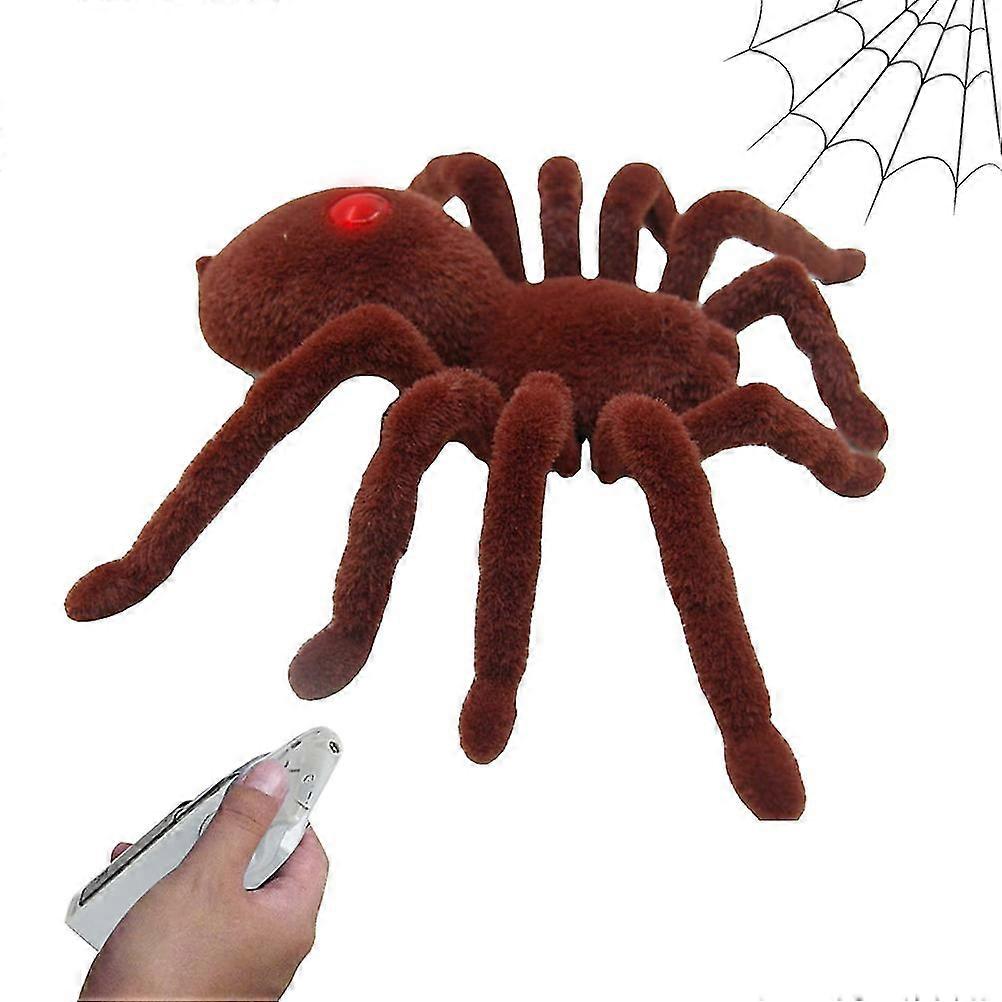 Halloween Remote Control Hairy Spider Prank Toy - Perfect for Halloween Decorations and Gags