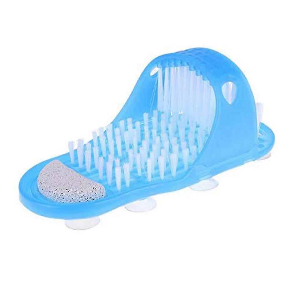 Bathroom Shower No Bending Feet Brush, Blue