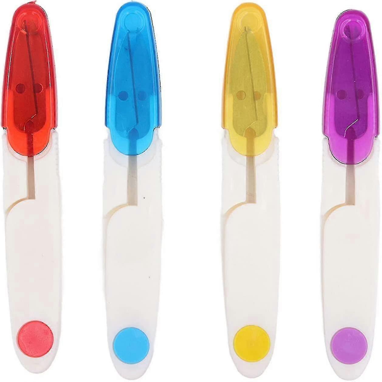 Ciseaux à coudre avec housse de protection en forme de U Ciseaux en fil de broderie Ciseaux à fil Ciseaux