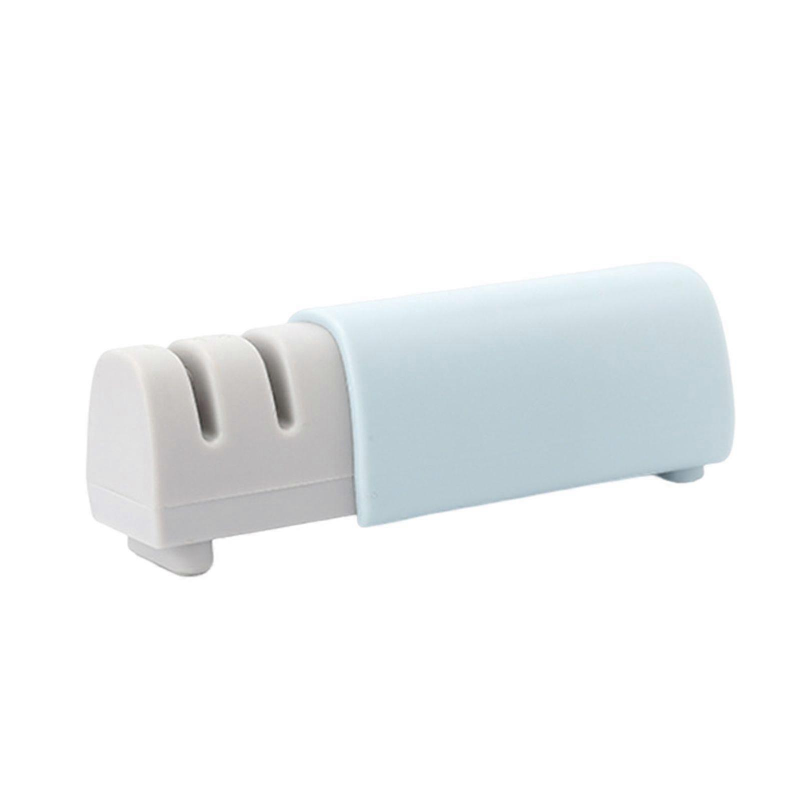 Cutter Sharpener Fruit Cutter Sharpener Two-Stage Finger-safe Sharpening Tool for Kitchen Cutter And Scissors