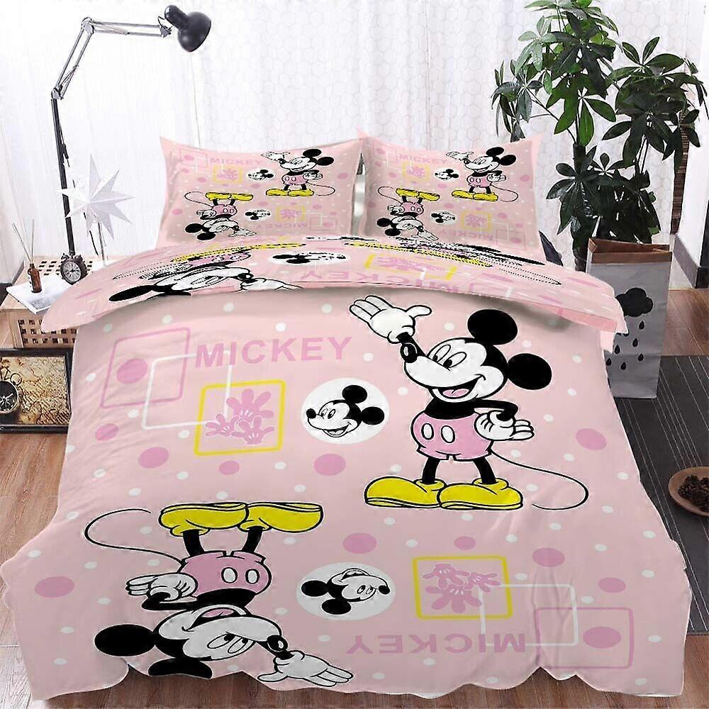 v1038 Lençóis Rosa Barriga Bolso Edredão Colcha Capas Fronha Conjuntos de Roupa de CamaConjunto de Cama de 3 Peças (1 Capa de Edredão + 2 Fronhas) y1038