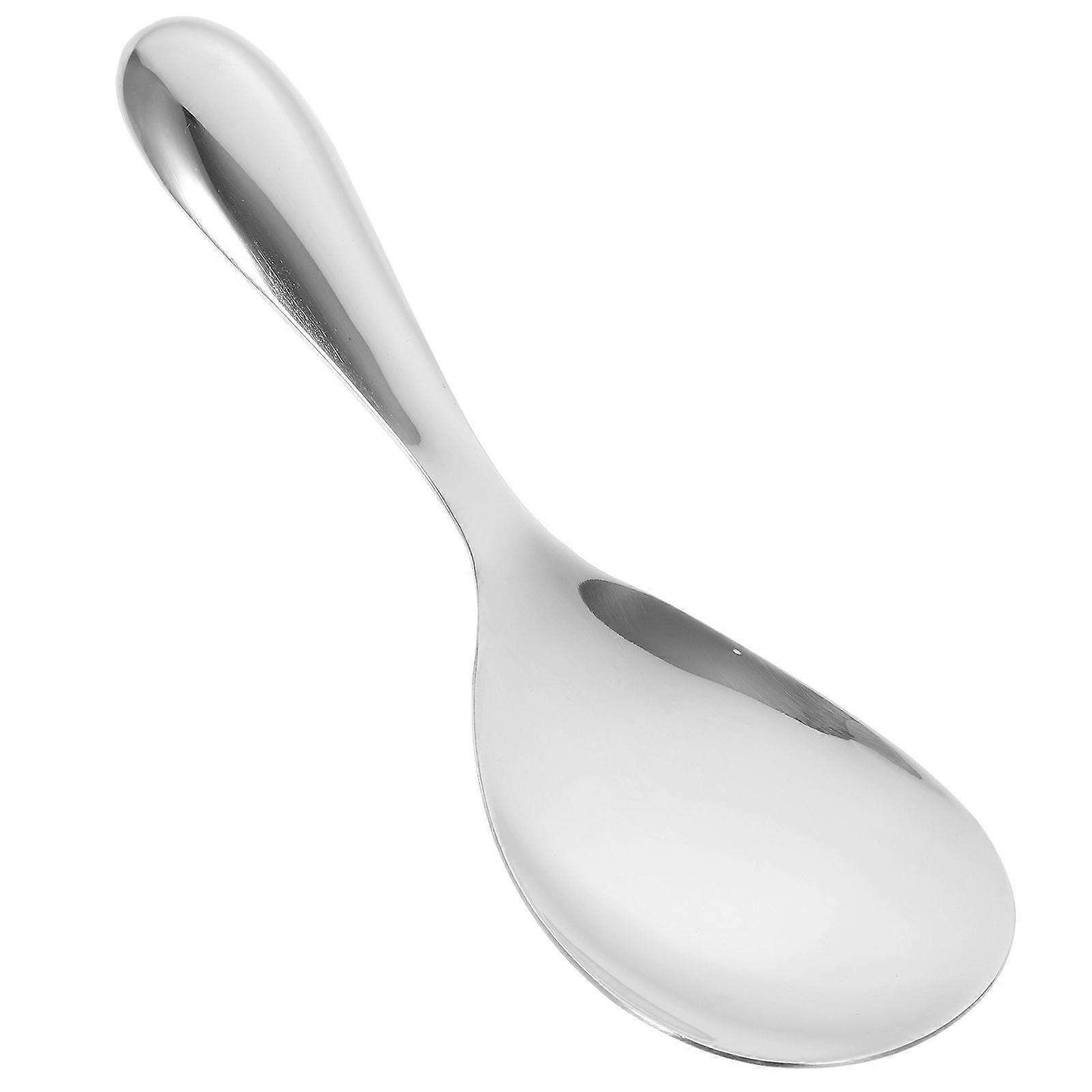 ステンレス鋼のライスパドルメタルライススプーンライススクープスパチュラキッチンホームレストラン用