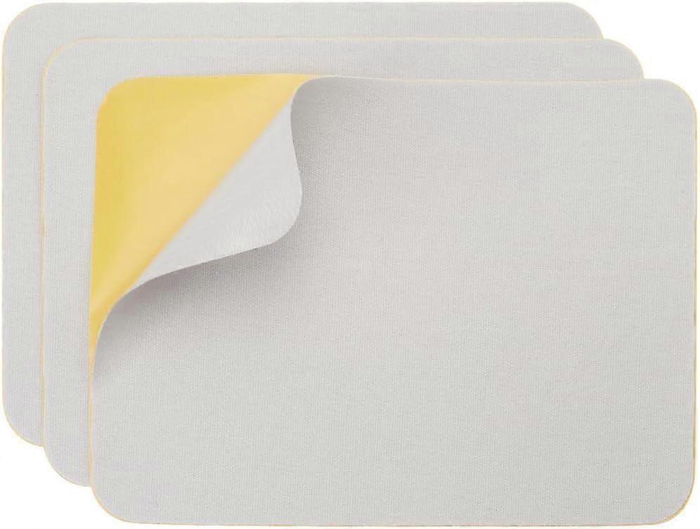 3Pcs 11x8 Inch Canvas Fabric Patches Rectangle Durable Sofa Repairing Tape Self Adhesive Fabric Couch Repair Patch for Upholstery Furniture Loveseat C