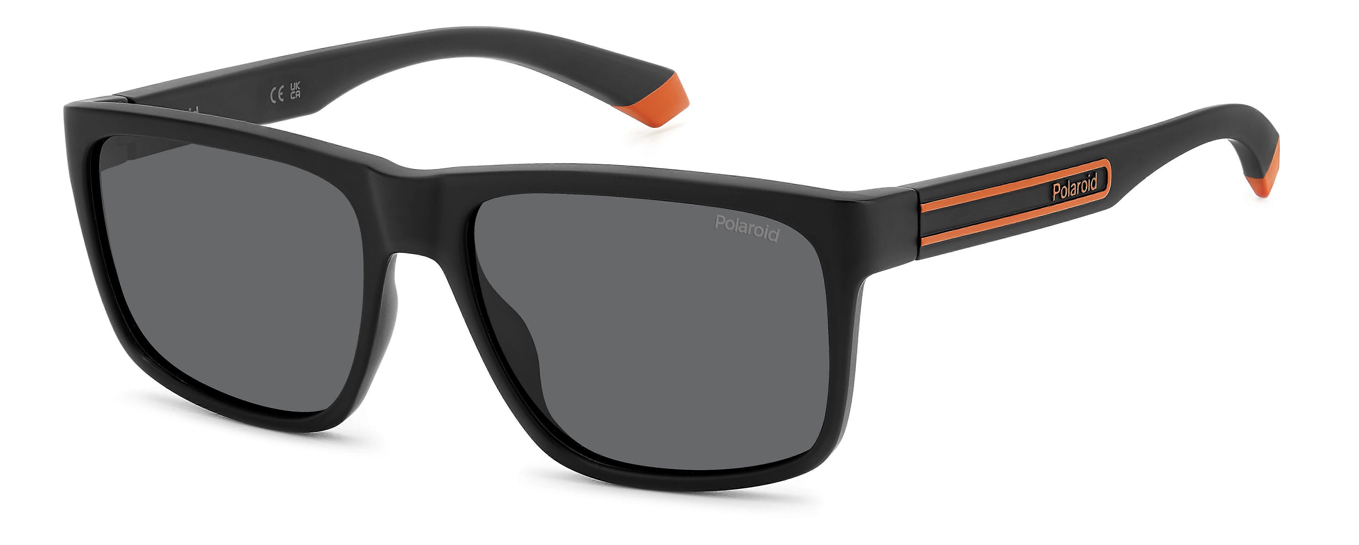 Sunglasses POLAROID PLD 2149/S 8LZ BLACK ORANGE 57/17/140 MAN