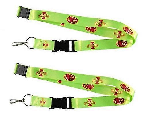 Iowa State Cyclones NCAA Neon Lanyard 2 Pack