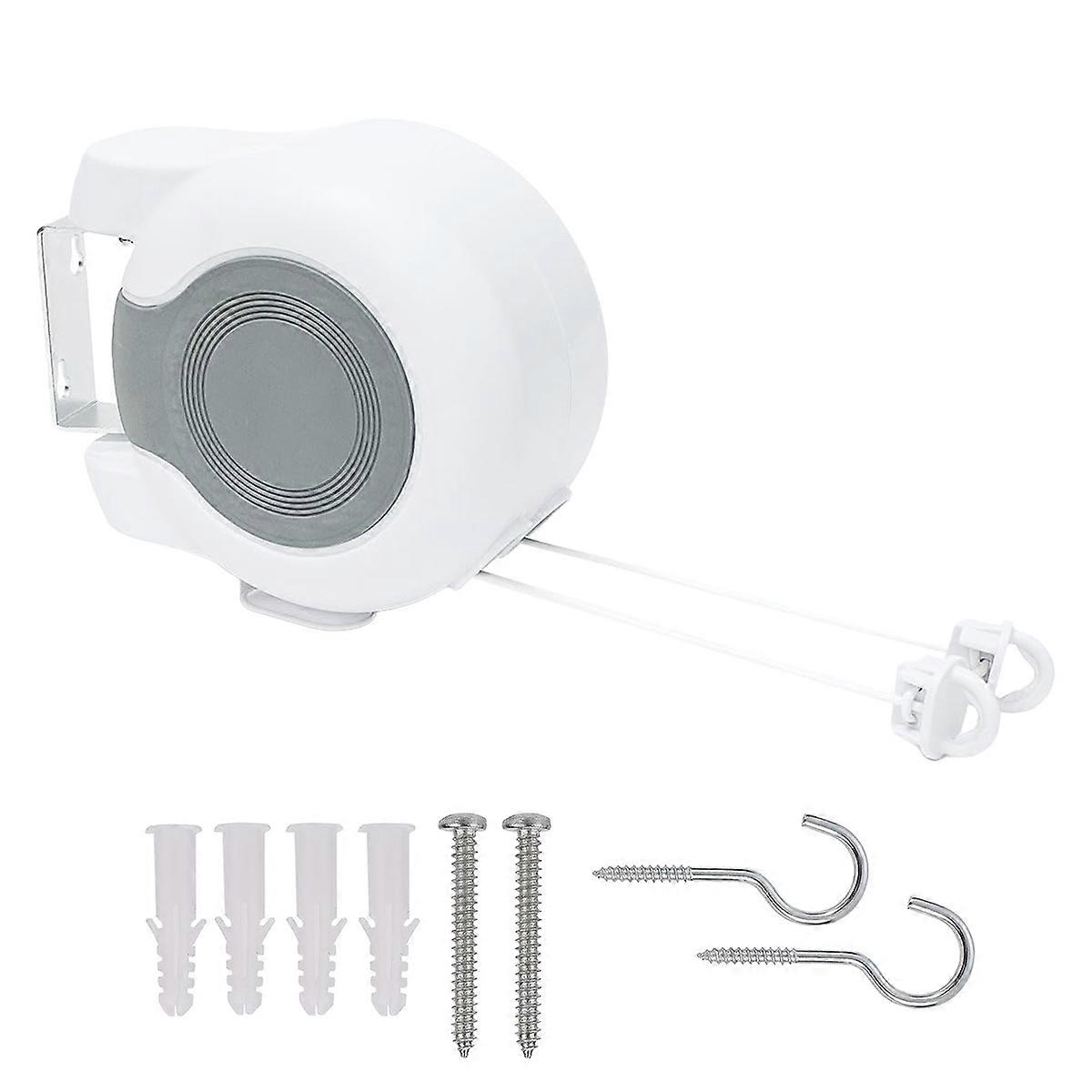 1 Pcs Portable Adjustable Clotheslines, Indoor/Outdoor Retractable