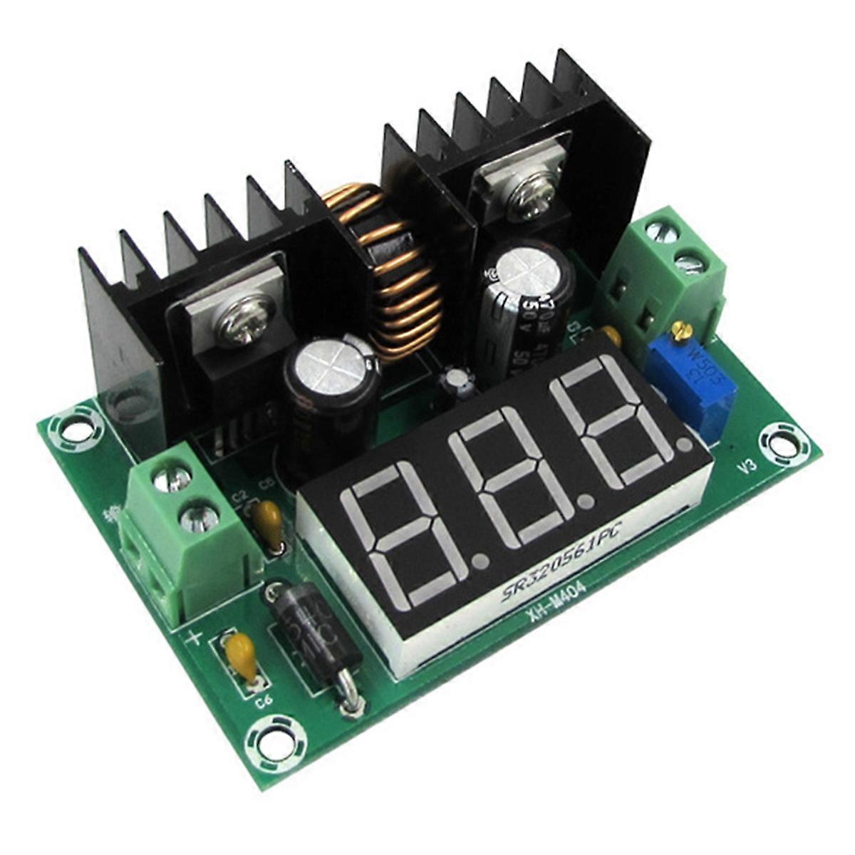 DC DC Step-Down Module/24V to 12V/12V to 5V8A Adjustable 1.25-36V Output with Digital Display Step-