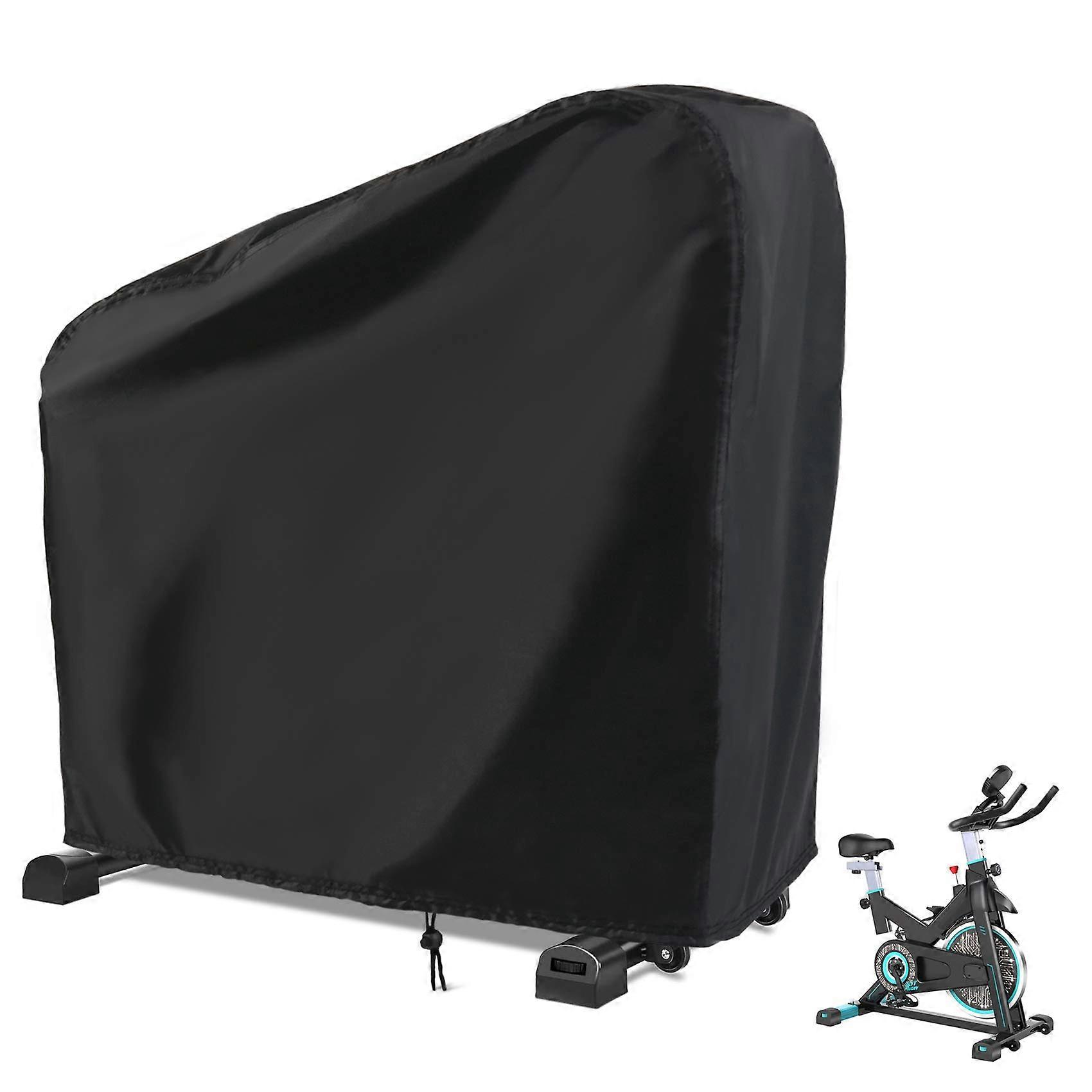 Exercise Bike Cover Dustproof Design For Indoor Outdoor Use Fits Most Exercise Bikes Durable Fabric