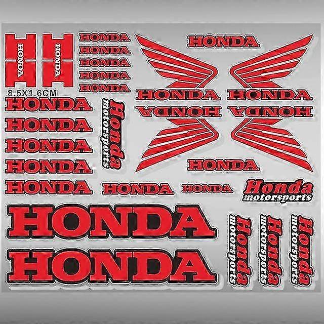 For Honda Stickers Decals Motorcycle Tank Logo Kit