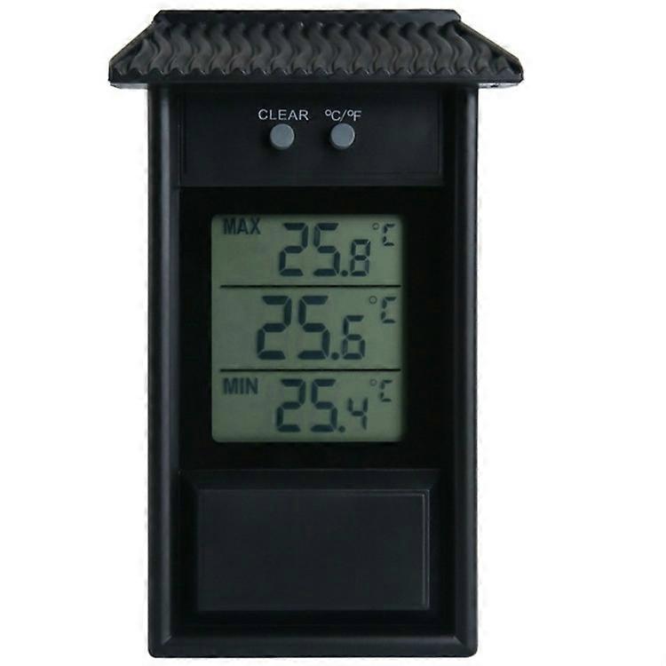 Eaves Shape Outdoor Garden Refrigerator Waterproof Thermometer