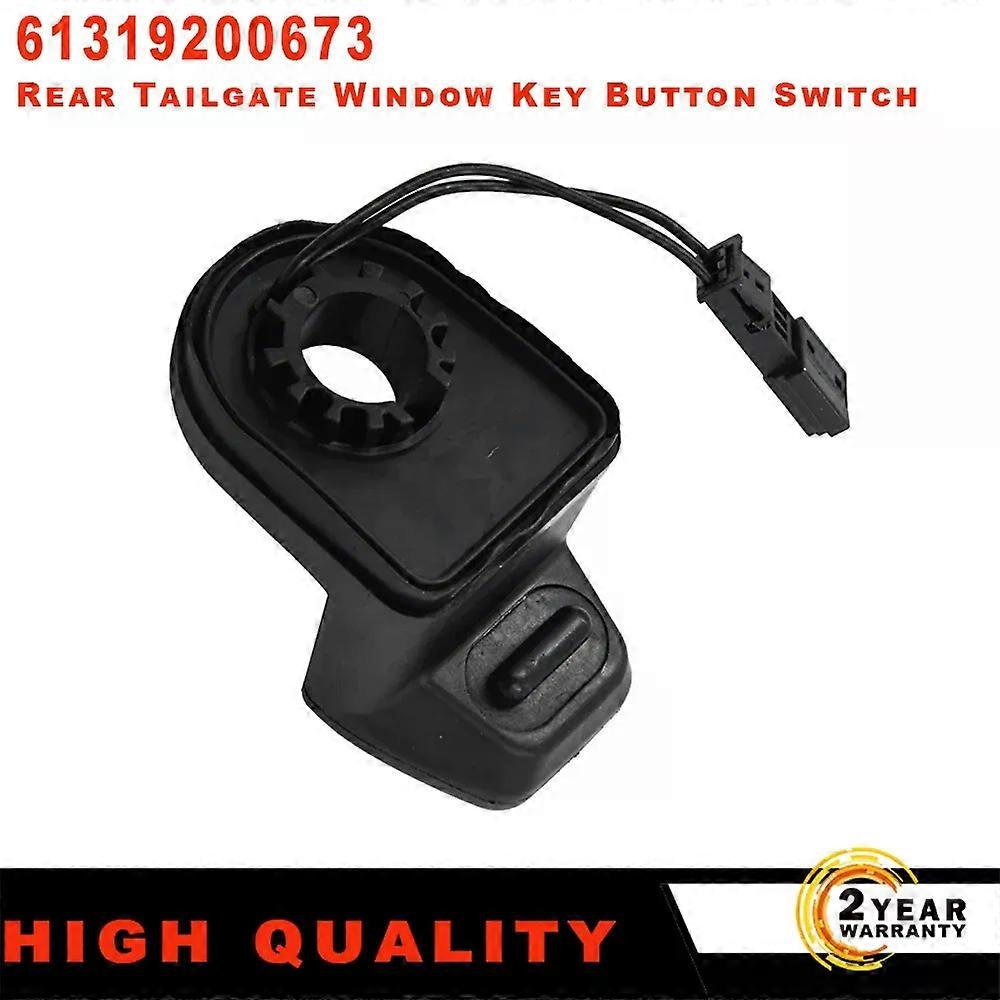 For BMW E46 E61 E91 Car Interior Tailgate Black Easy Installation Micro Switch Practical Window Key Button 61319200673 9