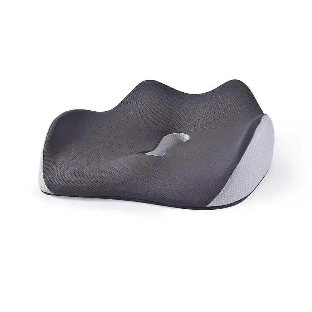 Ergonomic memory foam seat cushion for office and car use
