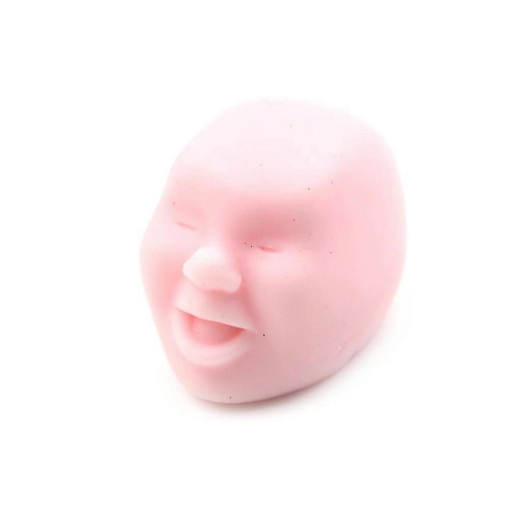 面白い人間の顔の感情ベントボールアンチストレスおもちゃスローリバウンド圧力おもちゃ